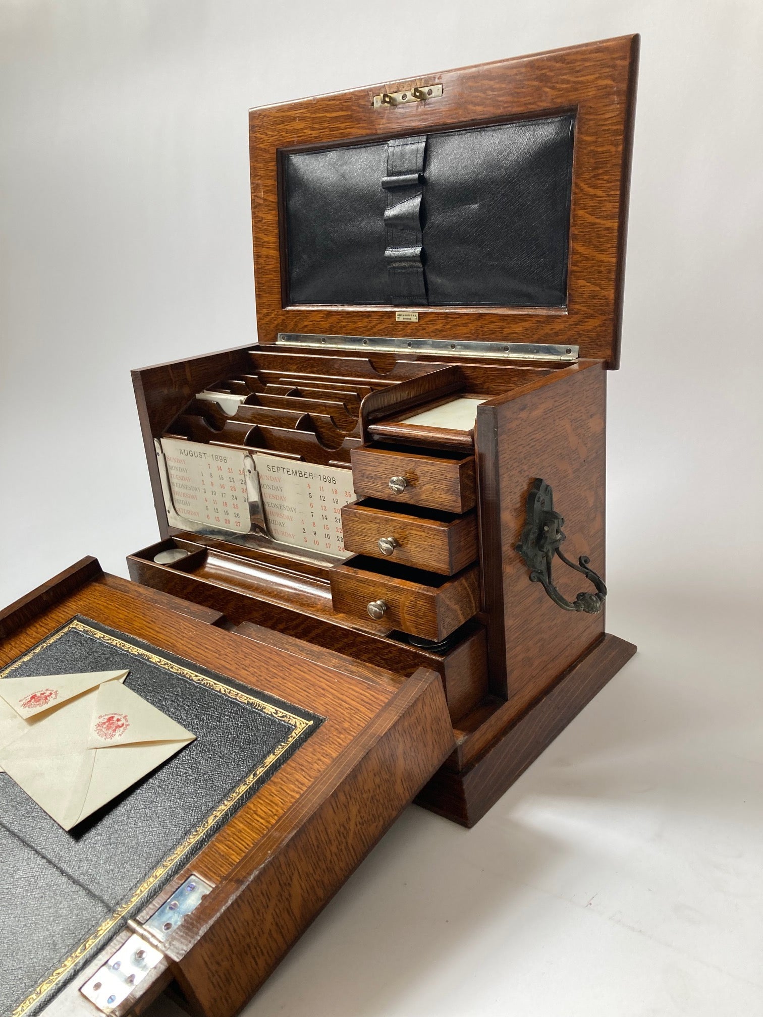 English Victorian Aristocracy Writing Cabinet - Room Four