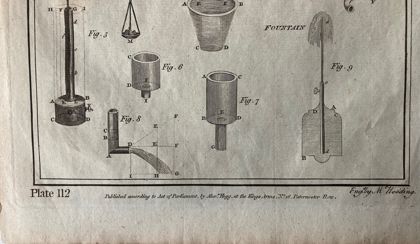 Engraving of Early Diving Bell, circa 1790's - Room Four