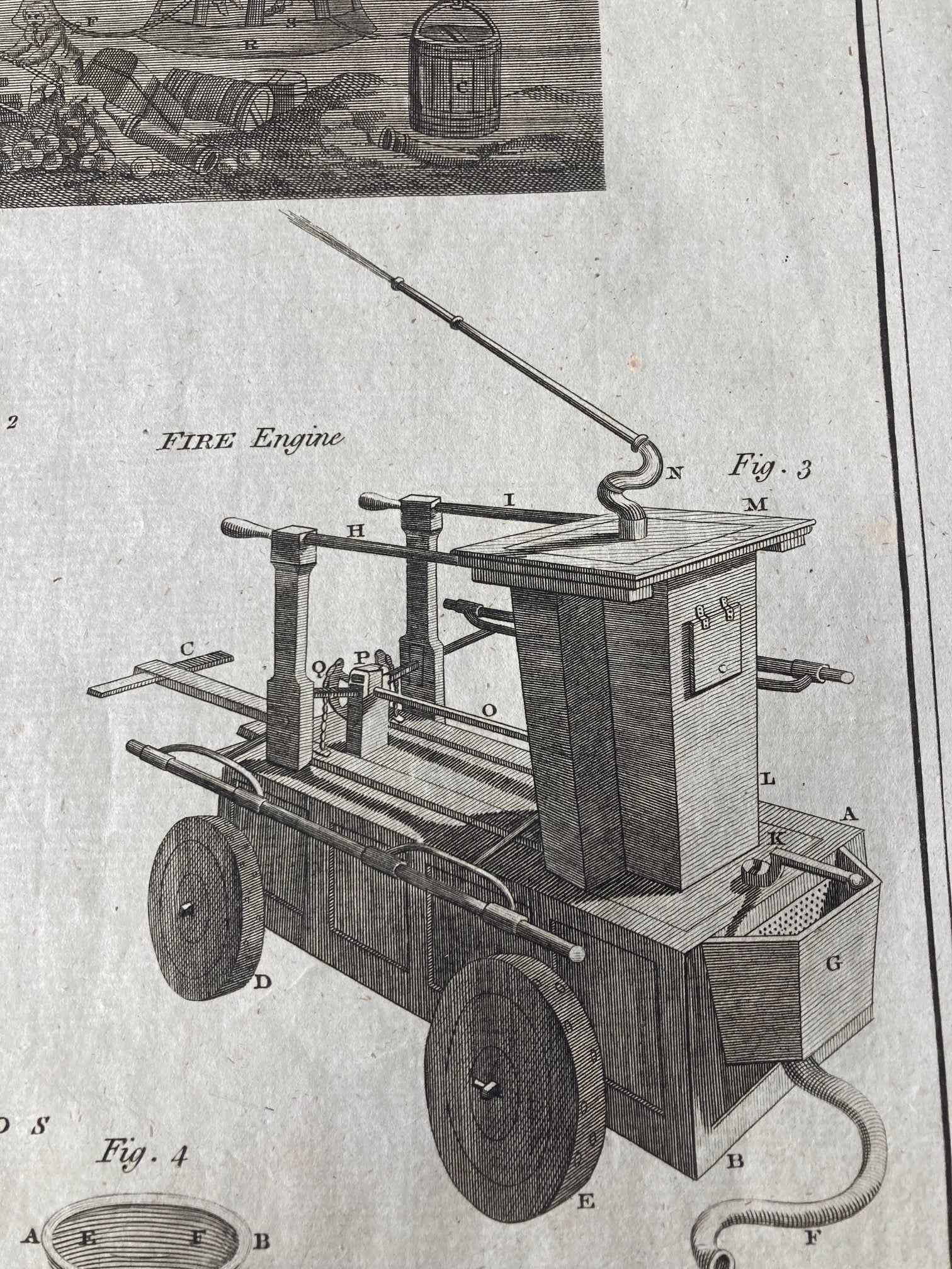 Engraving of Early Diving Bell, circa 1790's - Room Four