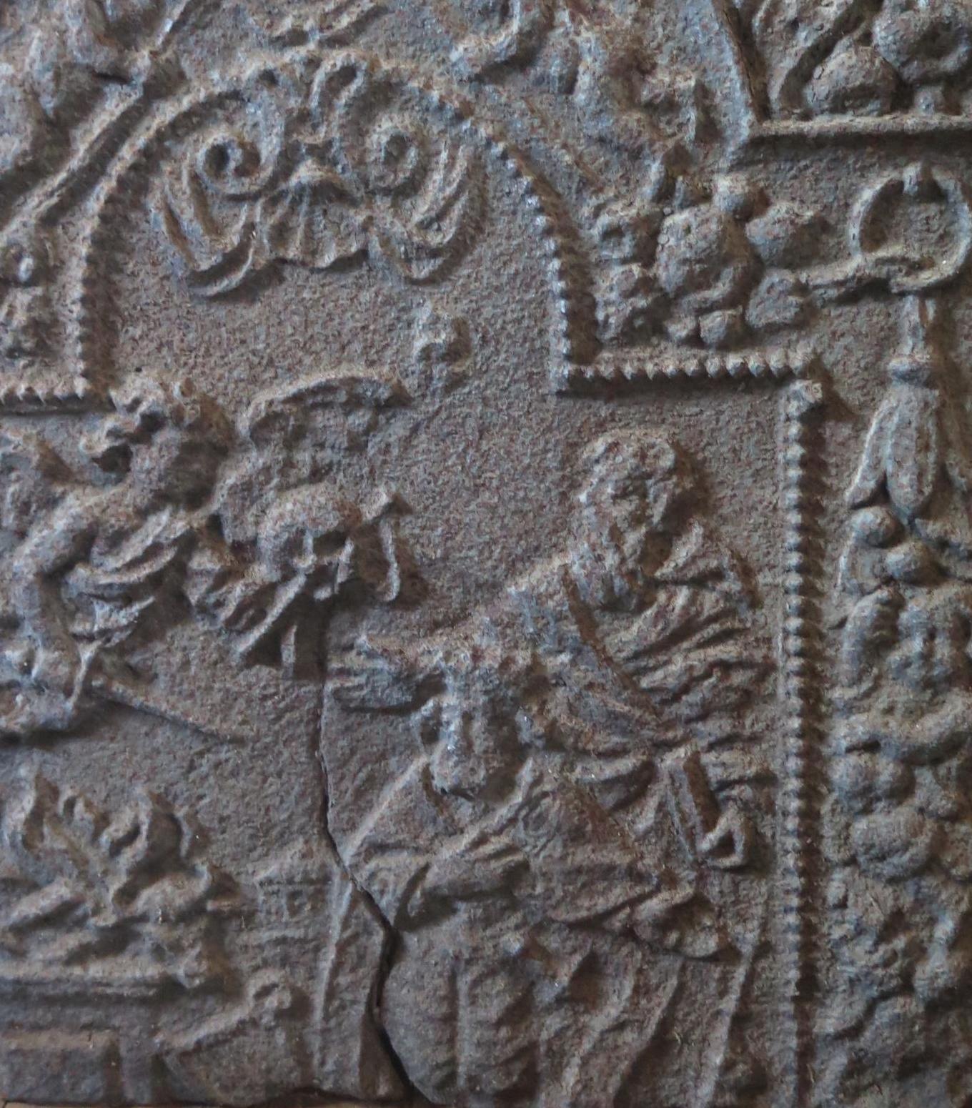 Fireback Fragment Circa 1664 - Room Four