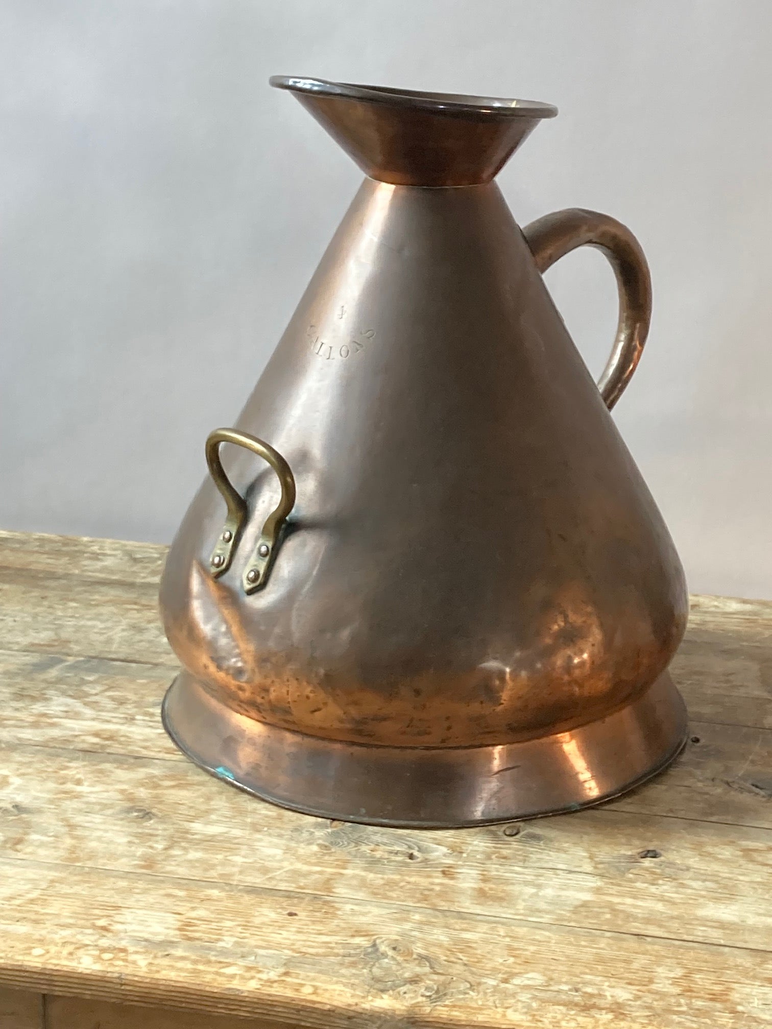 Four Gallon Copper Jug - Room Four