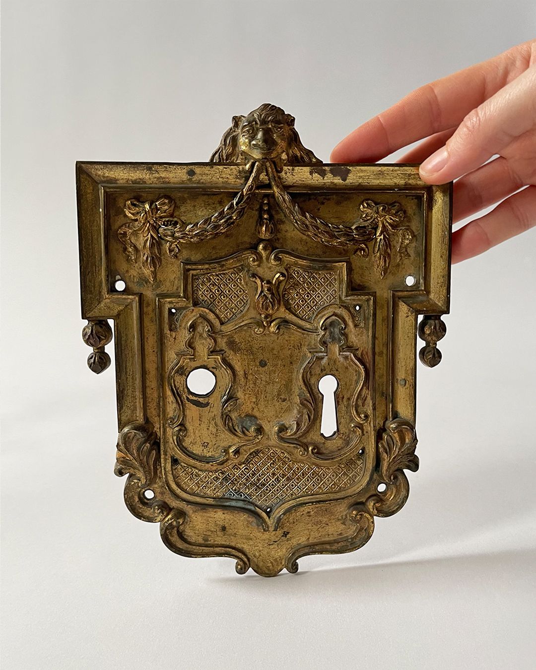 French Rococo Doorplates - (Pair) - Room Four