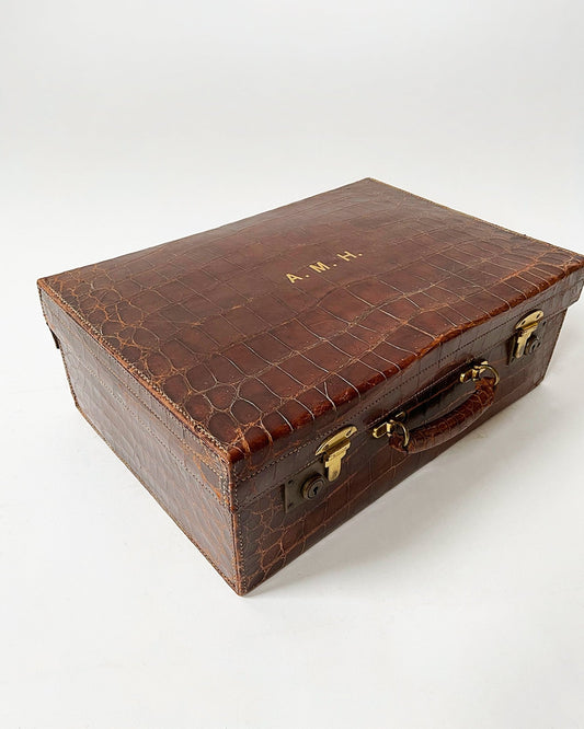 Gentleman's Crocodile Travel Case - Room Four