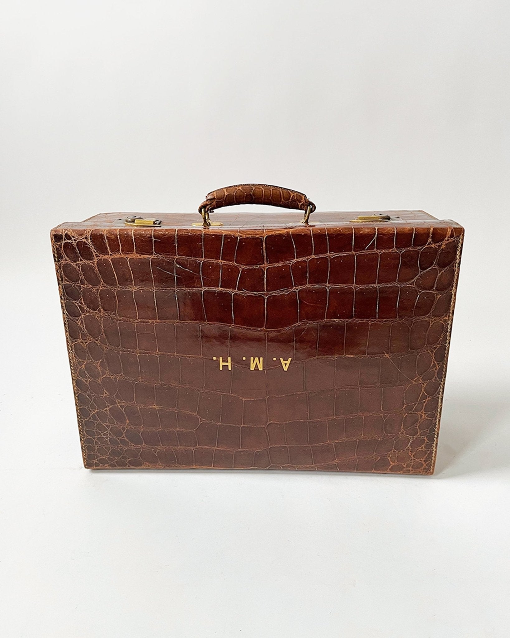 Gentleman's Crocodile Travel Case - Room Four