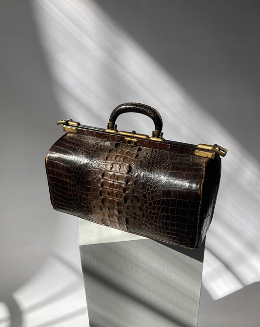 Gladstone Bag - Crocodile - Room Four