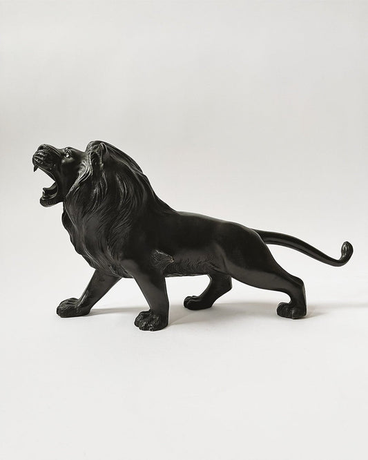 Meiji Period Bronze Lion - Room Four