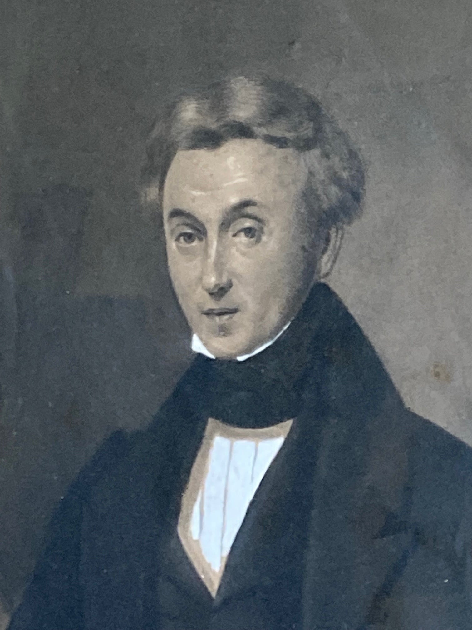 Regency Gentleman - Pastel Portrait - Room Four