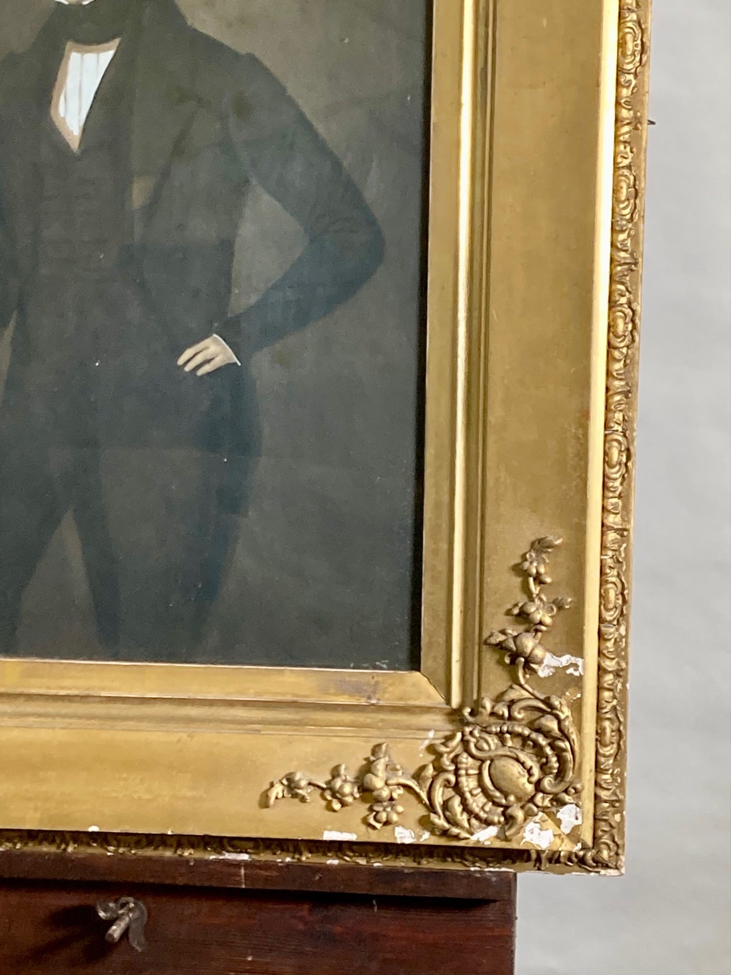 Regency Gentleman - Pastel Portrait - Room Four