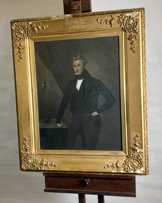 Regency Gentleman - Pastel Portrait - Room Four