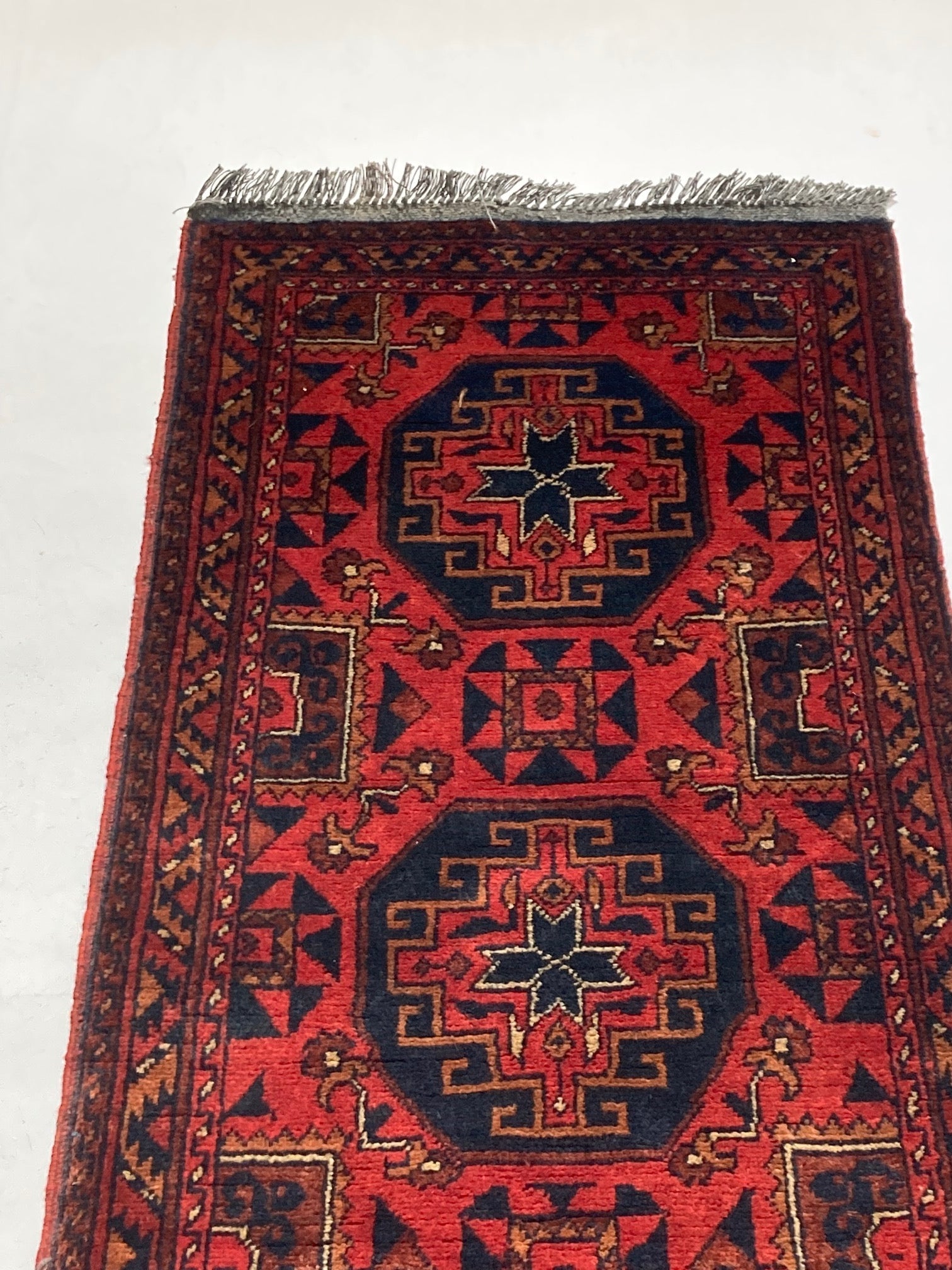 small Afghan runner - Room Four