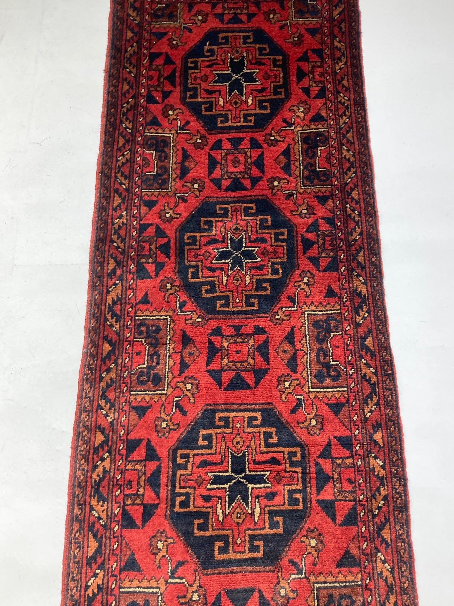 small Afghan runner - Room Four