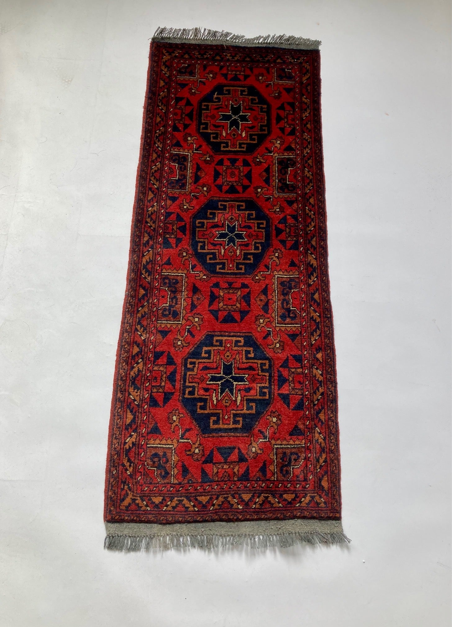 small Afghan runner - Room Four
