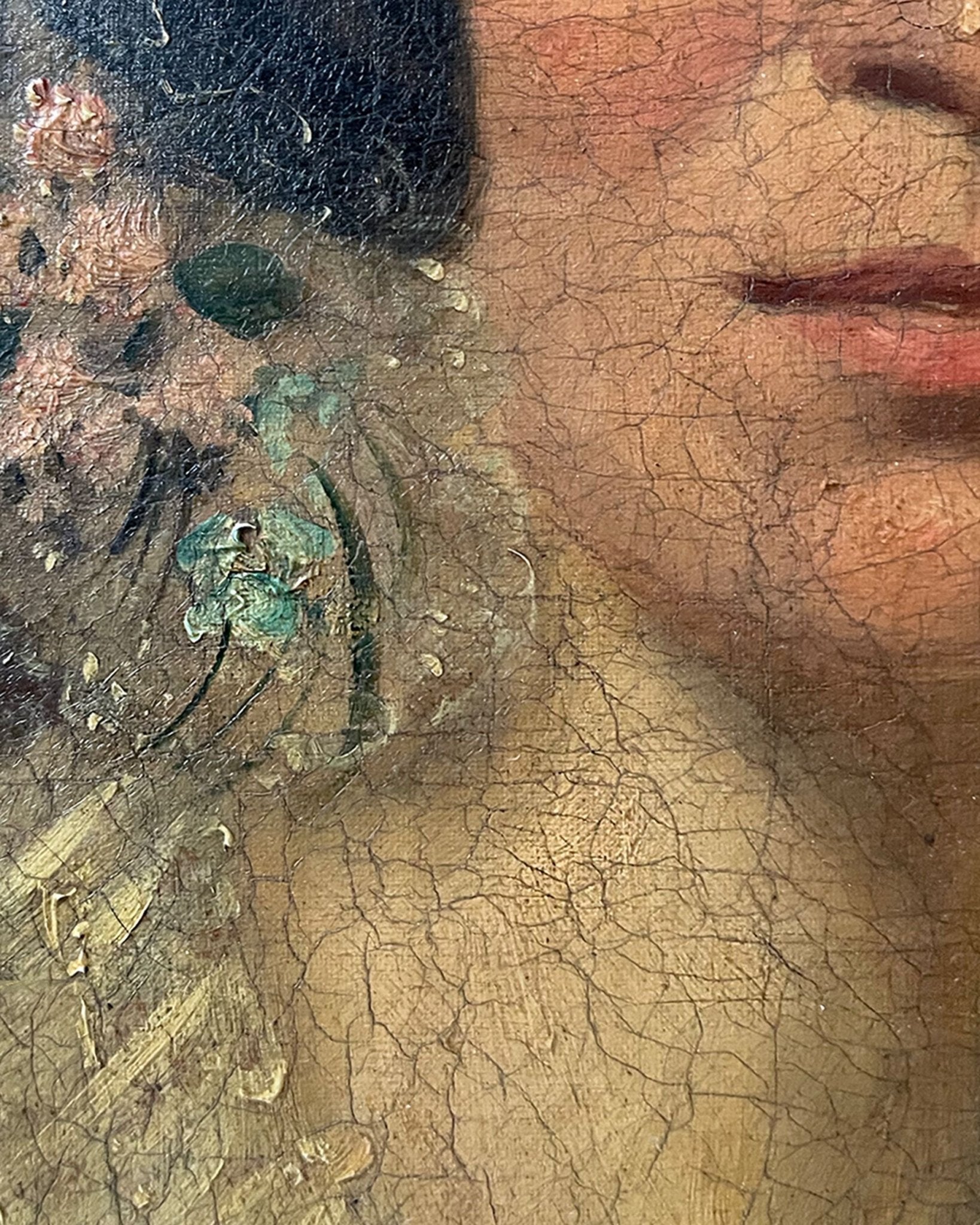 Victorian Portrait Oil Painting - Room Four