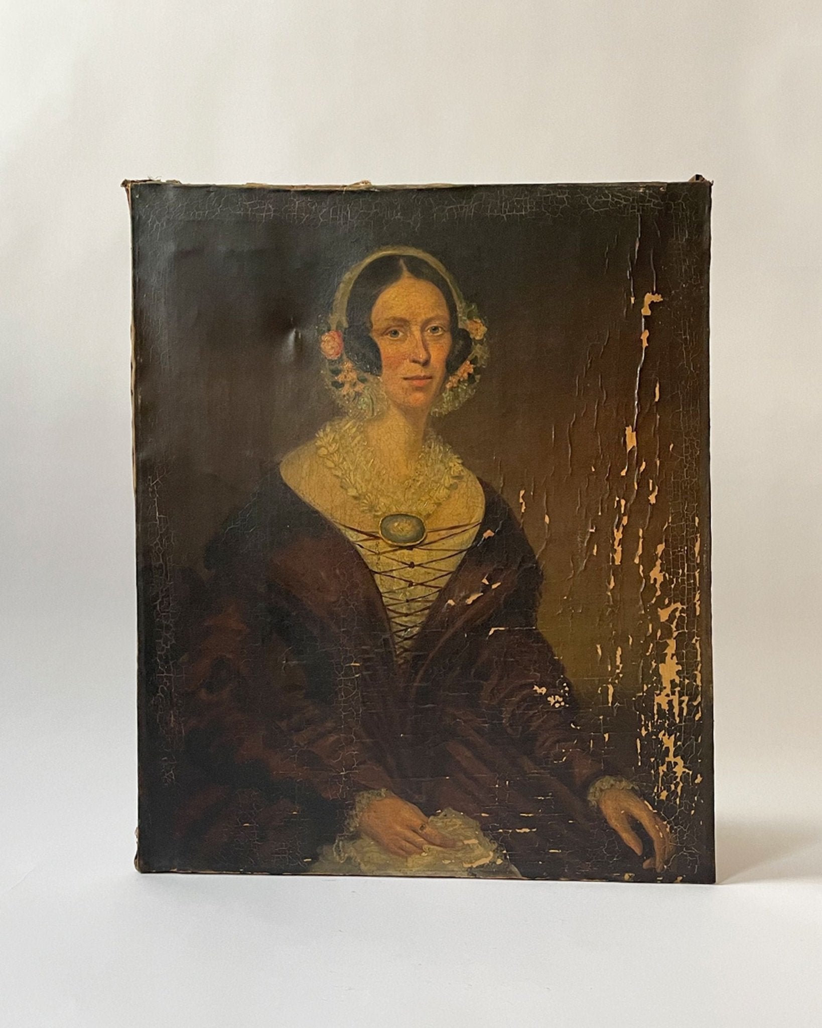 Victorian Portrait Oil Painting - Room Four