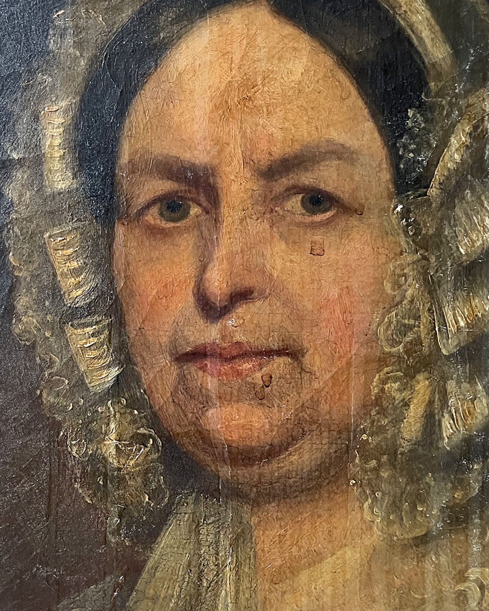 Victorian Portrait Oil Painting - Room Four