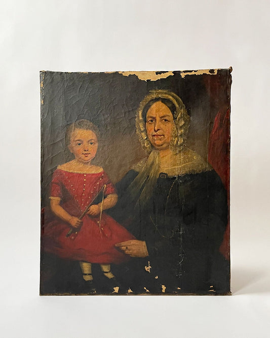 Victorian Portrait Oil Painting - Room Four