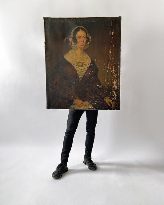 Victorian Portrait Oil Painting - Room Four