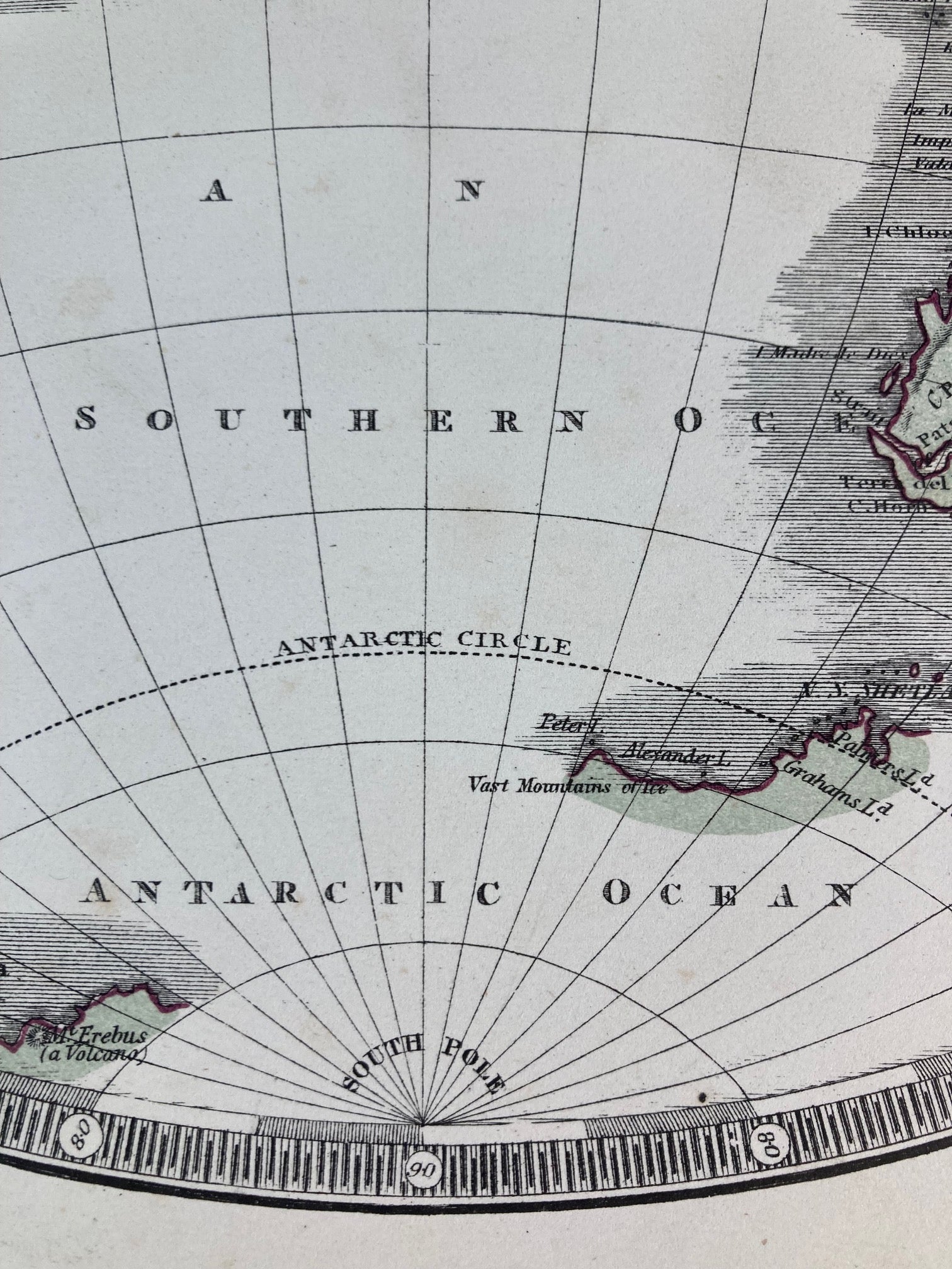 Western Hemisphere - 1863 Map - Room Four